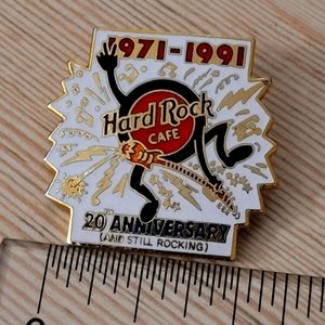 20th Anniversary Hard Rock Cafe pin